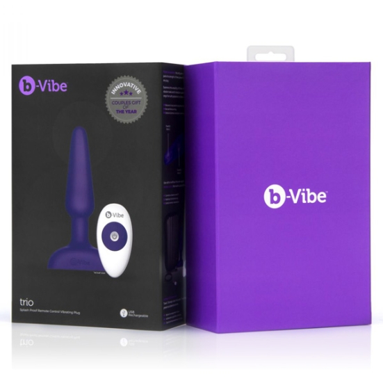 Вибро-пробка b-Vibe Trio