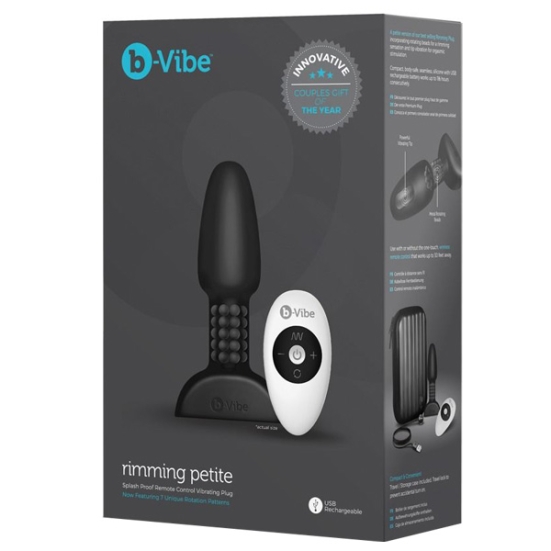 Вибро-пробка b-Vibe Rimming Petite