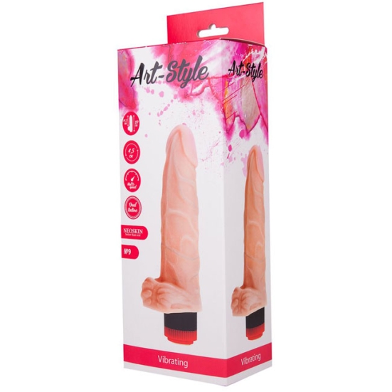 Фаллос-вибратор Art-Style №9