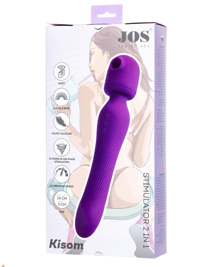 Двусторонний вибростимулятор JOS Kisom 2-в-1