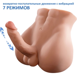 Мастурбатор-анус с фаллосом Bartlett SHEQU