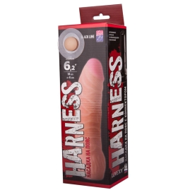 Фаллос-насадка Harness Black Line