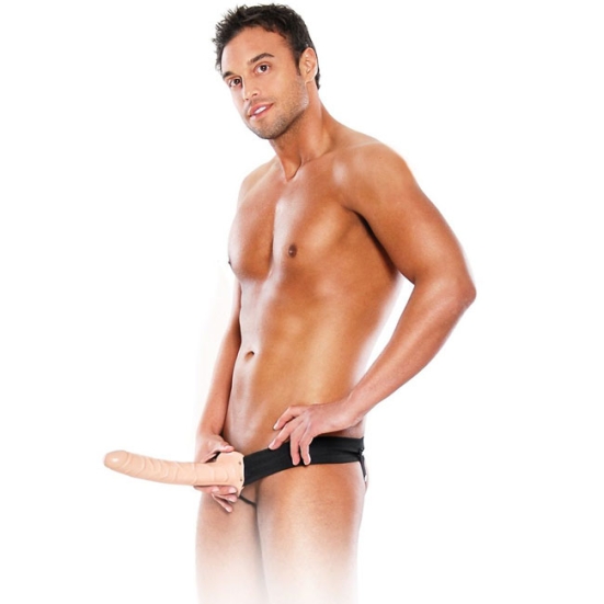 Страпон полый Pipedream 10&quot; Hollow Strap-On